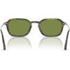 imagePersol Womens Po3381s SunglassesStriped Black and OliveGreen