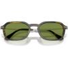 imagePersol Womens Po3381s SunglassesStriped Black and OliveGreen