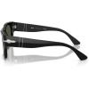 imagePersol Womens Po3384s SunglassesBlackGreen