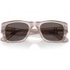 imagePersol Womens Po3384s SunglassesTransparent Brown GreyDark Grey