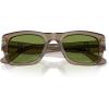 imagePersol Womens Po3384s SunglassesTransparent Brown HeartGreen