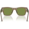imagePersol Womens Po3384s SunglassesTransparent Brown HeartGreen