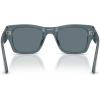 imagePersol Womens Po3384s SunglassesTransparent OceanDark Blue Polarized