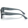 imagePersol Womens Po3384s SunglassesTransparent OceanDark Blue Polarized