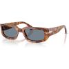 imagePersol Womens Po3385s Mel SunglassesBrown TortoiseLight Blue
