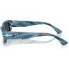 imagePersol Womens Po3385s Mel SunglassesStriped Blue and GreyPolarized Black