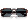 imagePersol Womens Po3386s SunglassesTortoise Brown and PearlPolarized Gradient Blue