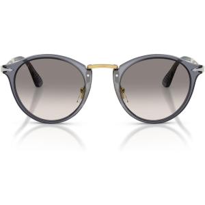 imagePersol PO3166S Round Sunglasses Transparent OceanClear Gradient Grey 51 mm