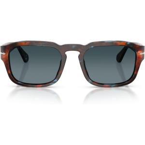 imagePersol Womens Po3386s SunglassesTortoise Brown and PearlPolarized Gradient Blue