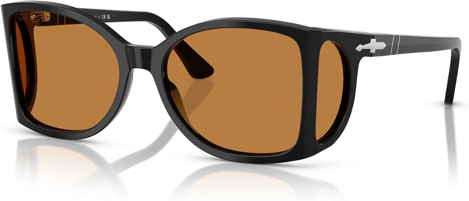 imagePersol PO0005 Square SunglassesBlackYellow