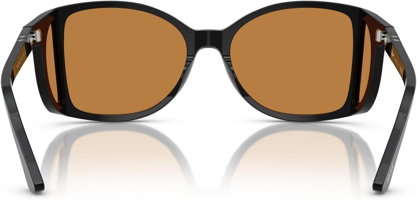 imagePersol PO0005 Square SunglassesBlackYellow