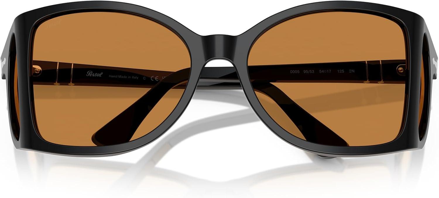 imagePersol PO0005 Square SunglassesBlackYellow