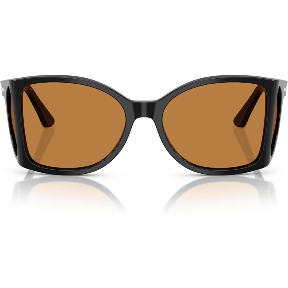 imagePersol PO0005 Square SunglassesBlackYellow
