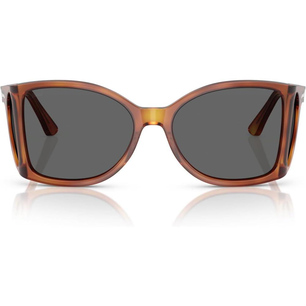 imagePersol PO0005 Square SunglassesTerra Di SienaDark Grey