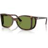 imagePersol PO0005 Square Sunglasses HavanaGreen 54 mm