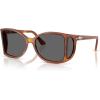 imagePersol PO0005 Square SunglassesTerra Di SienaDark Grey