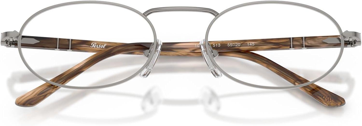 imagePersol Po1023v Oval Prescription Eyewear FramesGunmetalDemo Lens