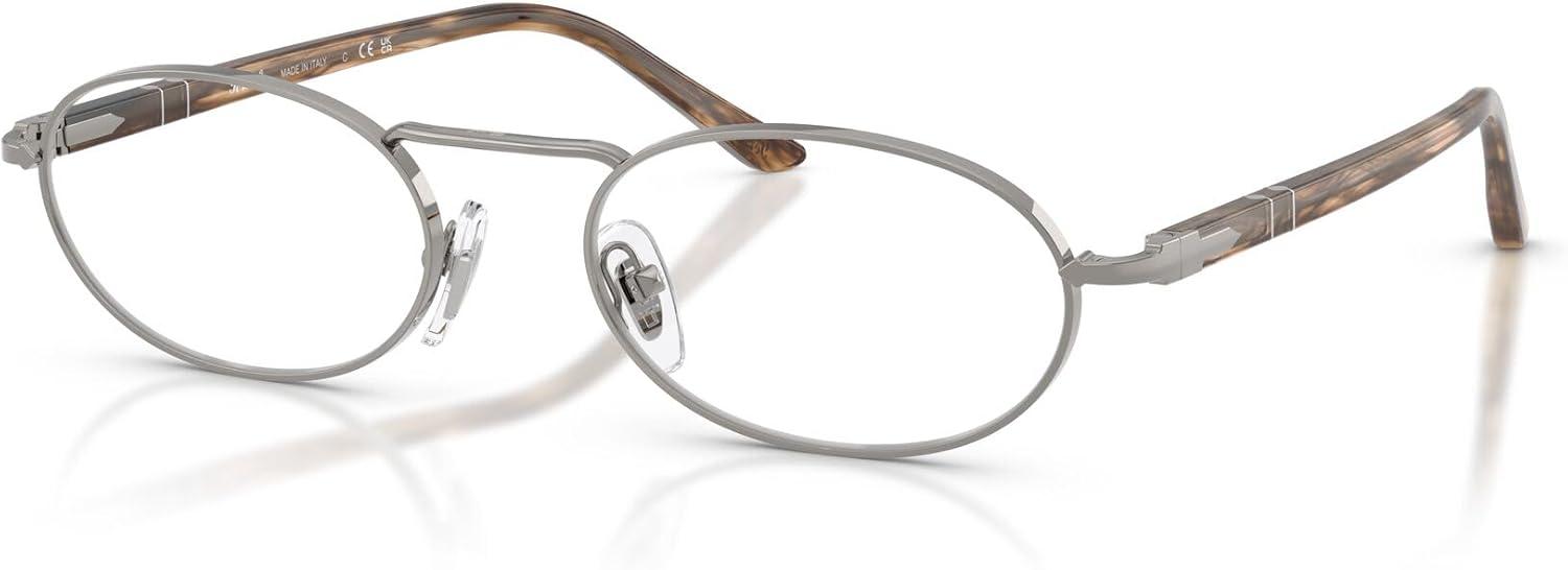 imagePersol Po1023v Oval Prescription Eyewear FramesGunmetalDemo Lens