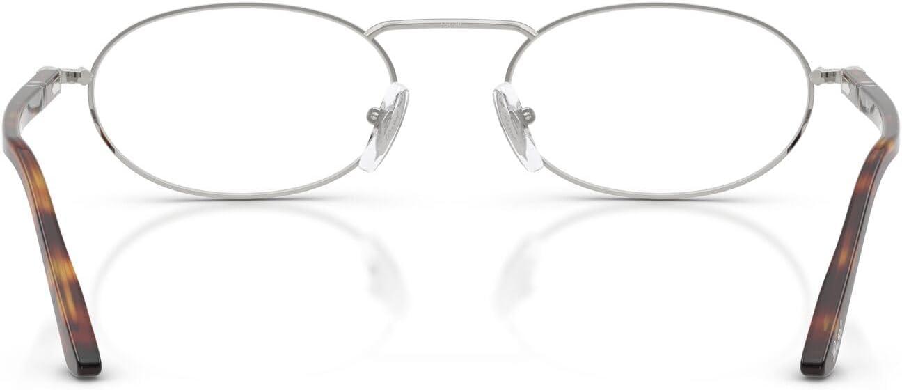 imagePersol Po1023v Oval Prescription Eyewear FramesSilverDemo Lens