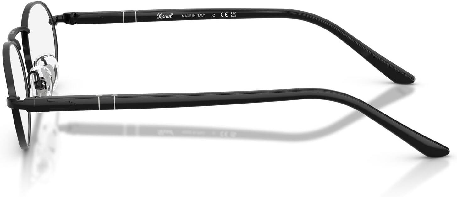 imagePersol Womens Po1023v Oval Prescription Eyewear FramesBlackDemo Lens