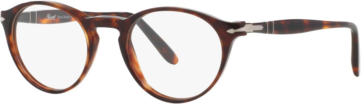 imagePersol womens Po3092v Round Prescription Eyewear FramesHavanaDemo Lens