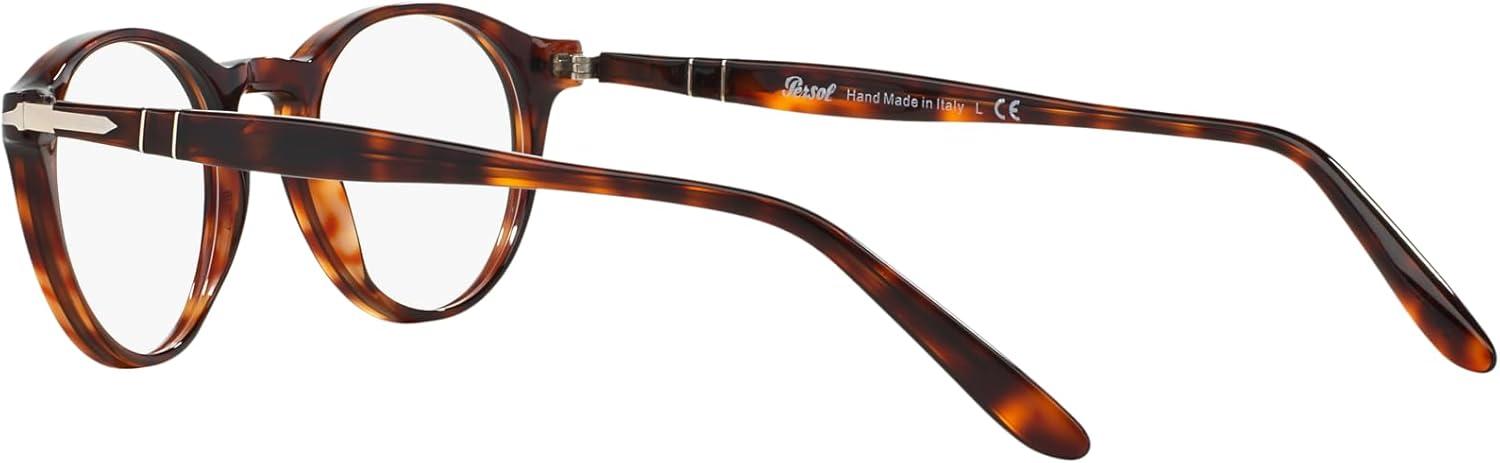 imagePersol womens Po3092v Round Prescription Eyewear FramesHavanaDemo Lens