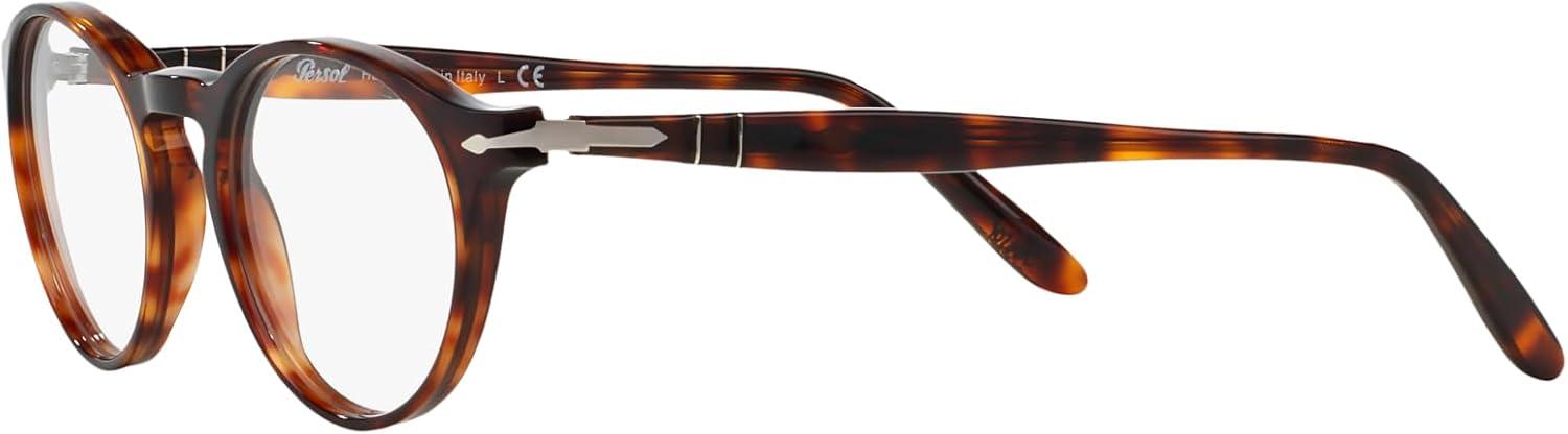 imagePersol womens Po3092v Round Prescription Eyewear FramesHavanaDemo Lens