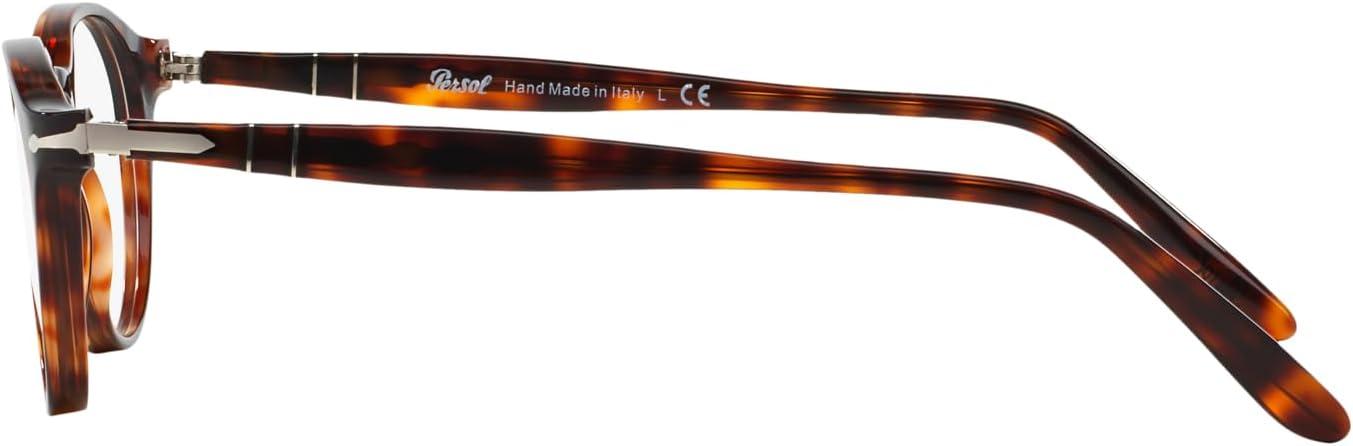 imagePersol womens Po3092v Round Prescription Eyewear FramesHavanaDemo Lens