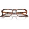 imagePersol PO3390V Square Prescription Eyewear Frames Tortoise Brown and PearlDemo Lens 54 mm