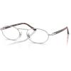 imagePersol Po1023v Oval Prescription Eyewear FramesSilverDemo Lens