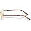 imagePersol Womens Po1023v Oval Prescription Eyewear FramesGoldDemo Lens