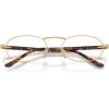imagePersol Womens Po1023v Oval Prescription Eyewear FramesGoldDemo Lens