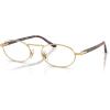 imagePersol Womens Po1023v Oval Prescription Eyewear FramesGoldDemo Lens