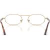 imagePersol Womens Po1023v Oval Prescription Eyewear FramesGoldDemo Lens