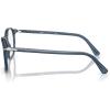 imagePersol Womens Po3007vm Square Prescription Eyewear FramesTransparent Denim BlueDemo Lens