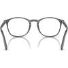 imagePersol Womens Po3007vm Square Prescription Eyewear FramesTransparent GreyDemo Lens