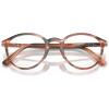 imagePersol Womens Po3218v Round Prescription Eyewear FramesStriped Red and GreenDemo Lens