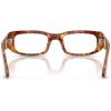 imagePersol Womens Po3388v Square Prescription Eyewear FramesBrown TortoiseDemo Lens