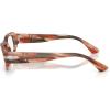 imagePersol Womens Po3388v Square Prescription Eyewear FramesStriped Red and GreenDemo Lens