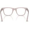 imagePersol Womens Po3389v Cecil Square Prescription Eyewear FramesTransparent Brown GreyDemo Lens