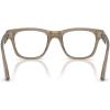 imagePersol Womens Po3389v Cecil Square Prescription Eyewear FramesTransparent Brown HeartDemo Lens