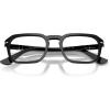 imagePersol Womens Po3390v Square Prescription Eyewear FramesBlackDemo Lens