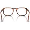 imagePersol Womens Po3390v Square Prescription Eyewear FramesTortoise Brown and PearlDemo Lens