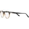 imagePersol womens Po3092v Round Prescription Eyewear FramesGradient BlackStriped BrownDemo