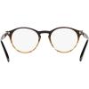 imagePersol womens Po3092v Round Prescription Eyewear FramesGradient BlackStriped BrownDemo