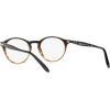 imagePersol womens Po3092v Round Prescription Eyewear FramesGradient BlackStriped BrownDemo