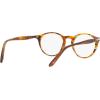 imagePersol womens Po3092v Round Prescription Eyewear FramesStriped BrownDemo Lens