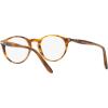 imagePersol womens Po3092v Round Prescription Eyewear FramesStriped BrownDemo Lens