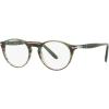 imagePersol womens Po3092v Round Prescription Eyewear FramesStriped GreenDemo Lens