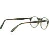 imagePersol womens Po3092v Round Prescription Eyewear FramesStriped GreenDemo Lens